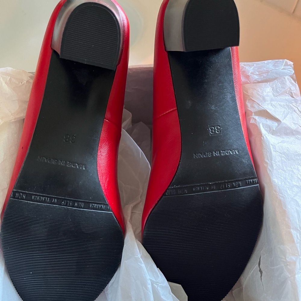 Women's Zeddea Varese Red Shoes - Picture 5 of 5